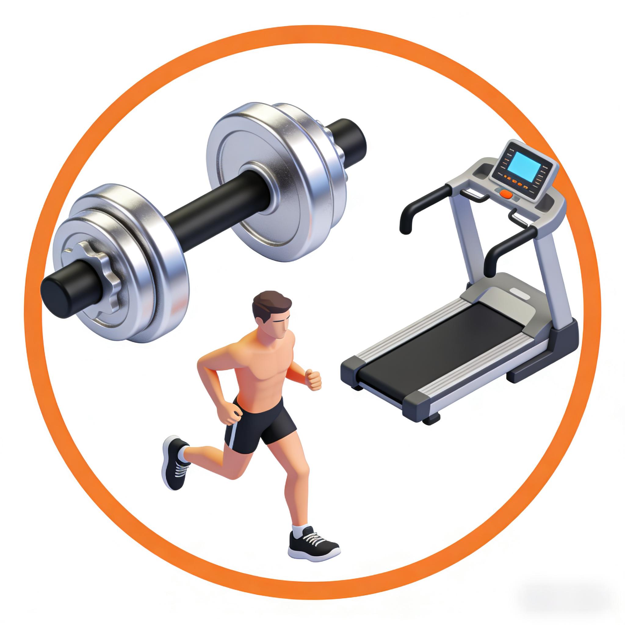 运动健身分类图标